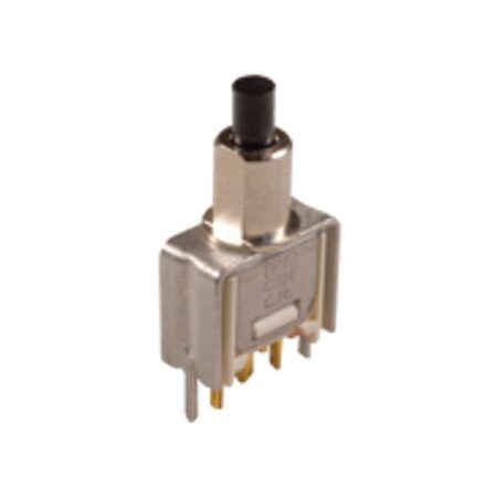 C&K Components Pushbutton Switch, Spdt, Momentary, Solder Terminal, Through Hole-Straight TP12J81CBE22
